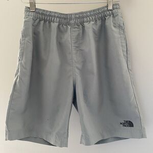 The North Face Boys Gray Lightweight Shorts 7" Inseam Polyester XL